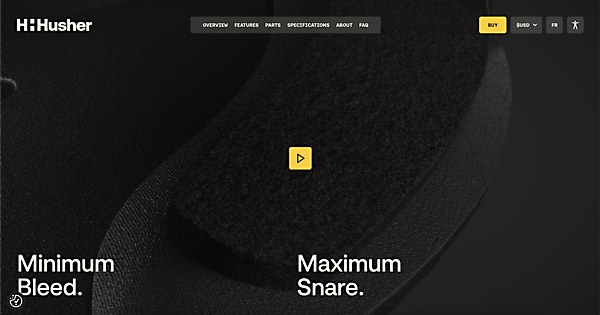 HHHusher | Communication Arts