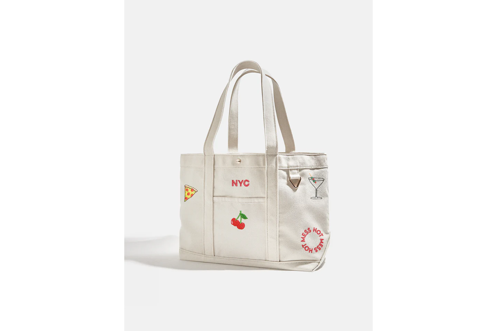 BaubleBar Medium Custom Icon Tote