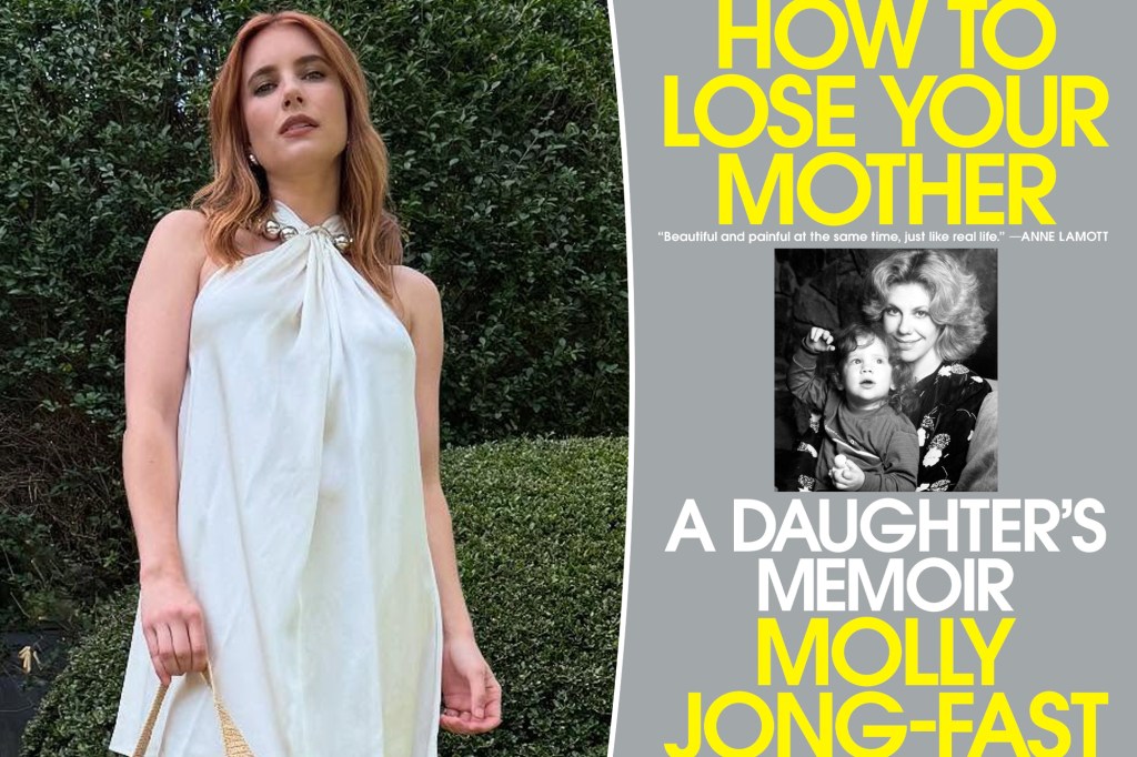 Emma Roberts and Karah Preiss’s Belletrist Book Club August 2025 pick: "How to Lose Your Mother" by Molly Jong-Fast