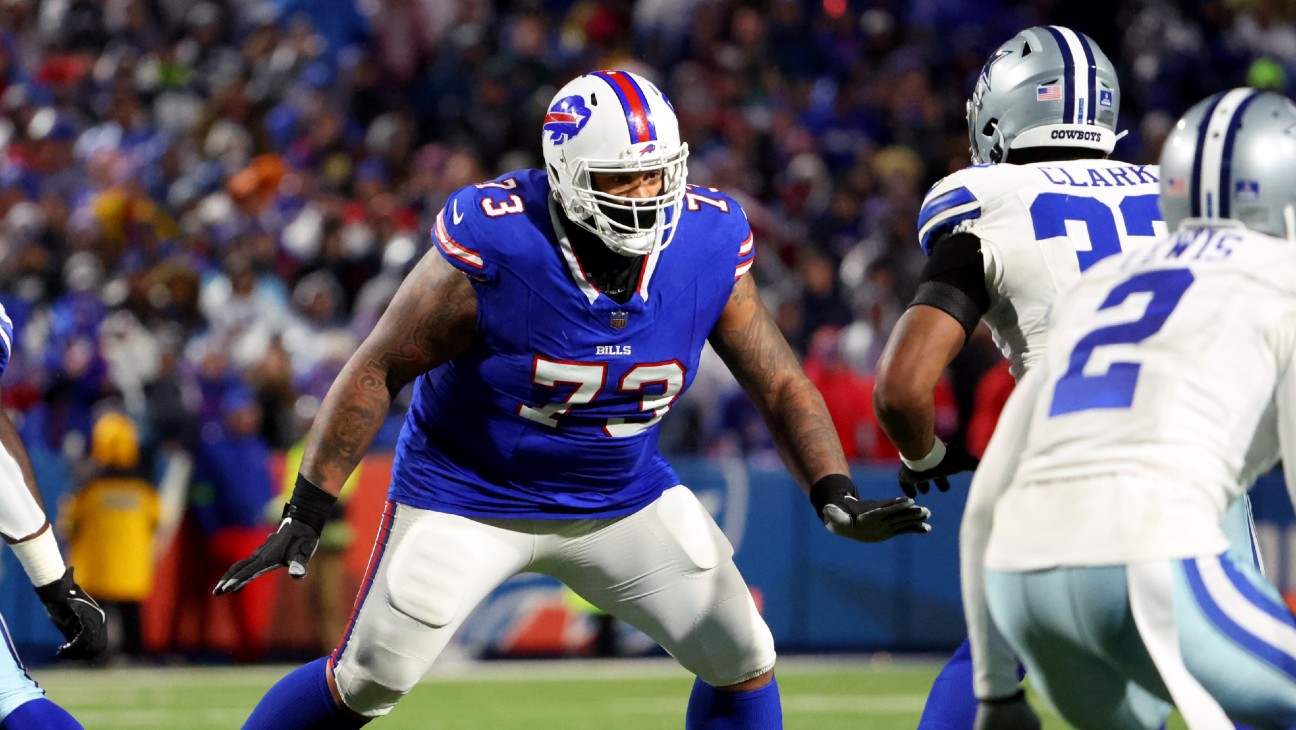 Buffalo Bills Star Dion Dawkins on Josh Allen, James Cook