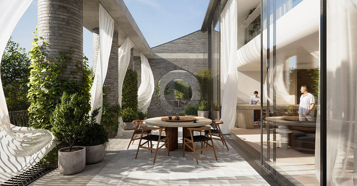 DHaus forest gate project within nanjing’s ancient city walls