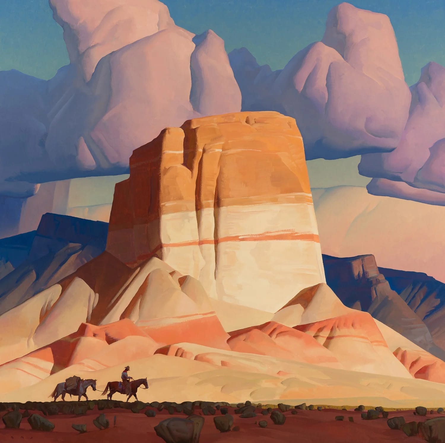 Brett Allen Johnson Harnesses the Glow of the American Southwest in Dreamy Oil Paintings — Colossal