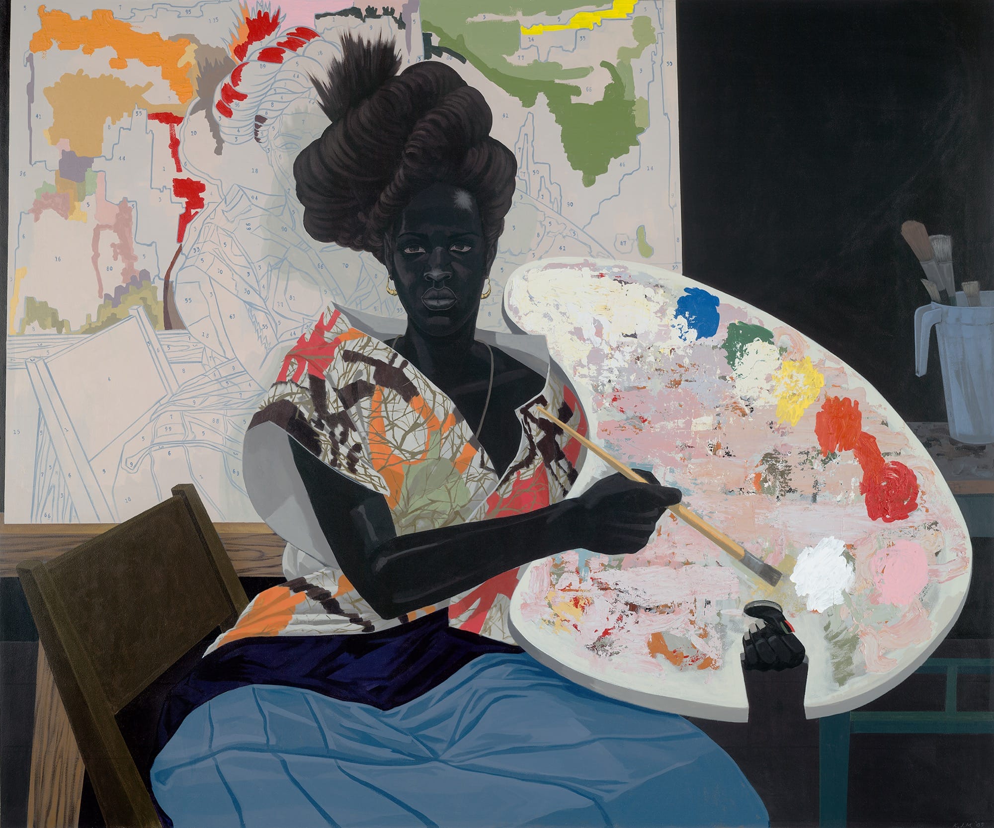 More than 70 Iconic Works by Kerry James Marshall Shape a Major Survey in the U.K. — Colossal