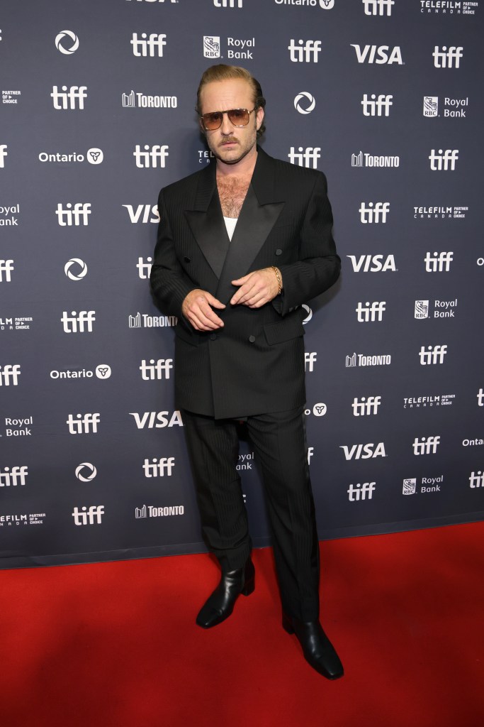 Ben Foster attends the premiere of "Motor City" during the 2025 Toronto International Film Festival at TIFF Lightbox on September 04, 2025 in Toronto, Ontario.