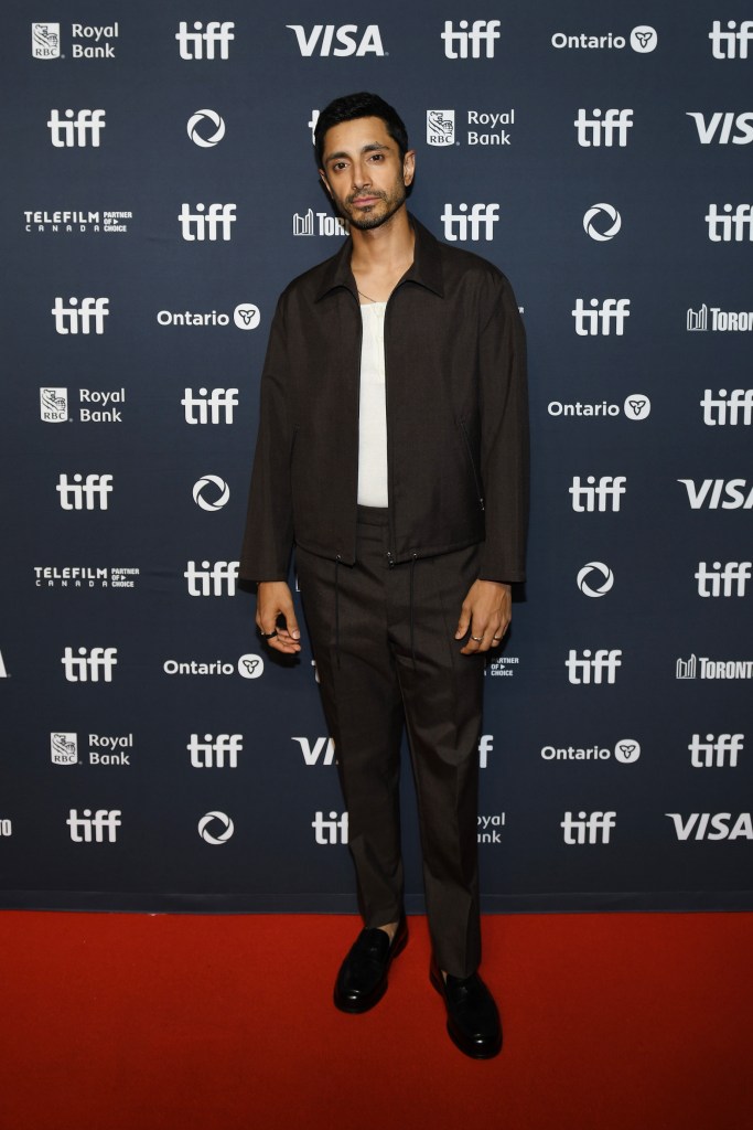 Riz Ahmed attends the premiere of "Hamlet" during the 2025 Toronto International Film Festival at TIFF Lightbox on September 05, 2025 in Toronto, Ontario. 