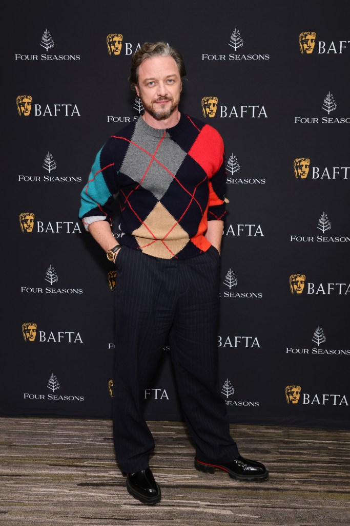 James McAvoy attends BAFTA at TIFF 2025 at Four Seasons Hotel Toronto on September 05, 2025 in Toronto, Ontario.
