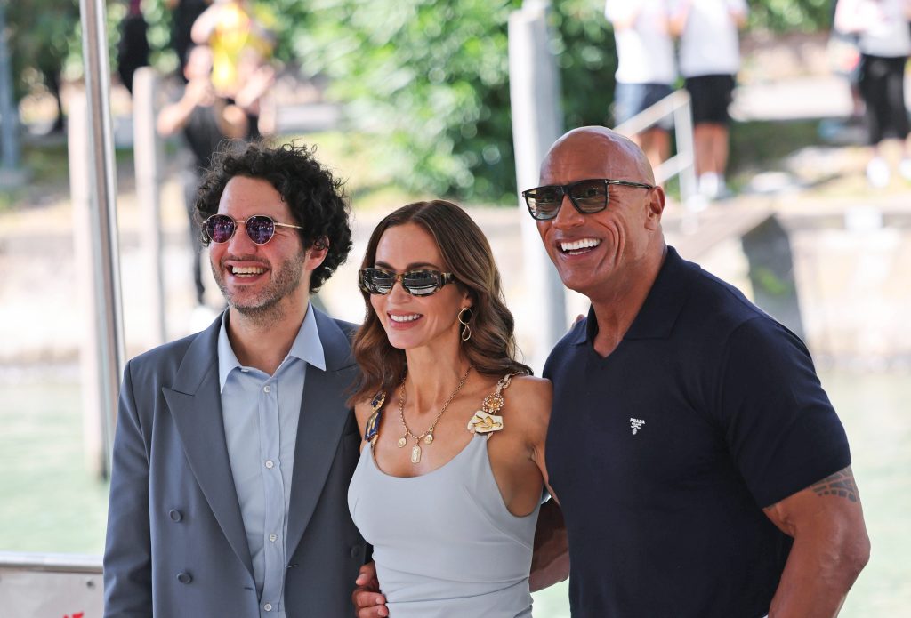 Dwayne Johnson & Emily Blunt On ‘Smashing Machine’ With Benny Safdie